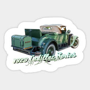 1929 Cadillac Series 341 Roadster Sticker